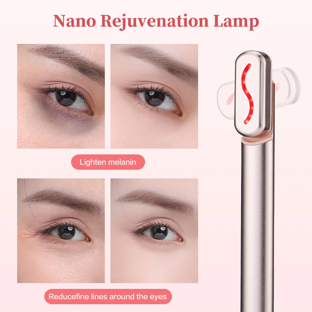 Red Light & Sonic Vibration Eye Massager